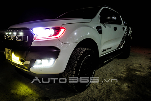 Ford Ranger WildTrak Đà Lạt Độ Xe Phong Cách “ Chất Lừ “ Dân Chơi